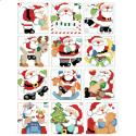 Jolly Santa Ornaments - Chart