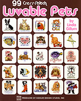 Stitch any number of these cuddly, lovable pets.