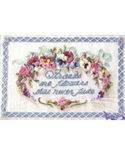 Friends are Flowers - Silk Ribbon: This silk ribbon project would make a beautiful gift for any dear friend.