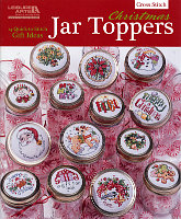14 Quick-to-stitch Christmas jar toppers
