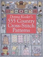 Choose from a cornucopia of country cross-stitch designs! Donna Kooler, one of the best-known names in needlework, provides 555 wonderful and diverse ideas to charm you, touch your spirit, and please your eye.