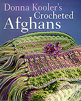 A wealth of great afghan projects for the home and gift giving. Crochet spectacular afghans that were created by top designers and selected by Donna Kooler  who has an "eye" for recognizing motifs that will look beautiful in needlework. These afghans are no exception and reflect different styles that will enhance a variety of settings from a nursery to a family room.