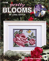 5 frameable floral designs by Barbara Baatz Hillman. Absolutely beautiful long stitch flowers, are perfect for gift-giving or home decor. 