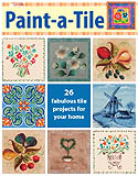Paint-A-Tile: Inspiration abounds in this collection of beautiful art tiles to accent indoor and outdoor decor. Ten talented decorative artists for Kooler Design Studio used acrylic paints and everyday kitchen, bath, and floor tiles to create a variety of projects. Includes 8-page pattern insert.