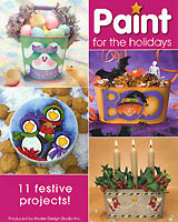 Celebrate the holidays throughout the year with festive and colorful home accents created by yours truly.