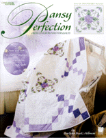 What makes pansies so perfect? Despite their delicate appearance, pansies are among Nature's hardiest flowers. Barbara Baatz Hillman has created this collection that lets you create an entire "bed" of pansies that will bloom year-'round! Use the iron-on transfers included in this book to make a dozen cross-stitched and quick-pieced pansy blocks to assemble your own fresh-as-spring quilt.