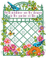 Commemorate the names of all your grandkids with this beautiful garden design. 