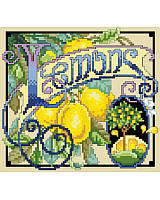 When life gives you lemons, decorate your home with this vibrant citrus-inspired cross stitch art!
