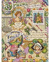 This is the final companion piece to the liine of existing seasonal samplers!