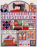 Stitcher's Sampler: A stitcher's tools of the trade sampler