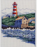 Lighthouse On a Hill: Listen to the sound of the waves!