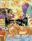 Cats in the Sewing Room - PDF: Cats in the Sewing Room