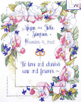 Announce the happy event with this wedding announcement by Nancy Rossi.