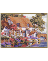 18 Count Floss needlepoint design by Erin Dertner.