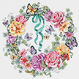 Showy Floral Wreath - Sweetness for the Butterflies!