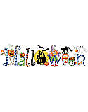 Halloween Sign - PDF: This Haunted Halloween sign is the perfect décor for the Halloween season! 
Complete with a haunted house, ghosts, bats and pumpkins, this one will be a fun, frightful stitching project!  
