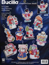 These Snowman ornaments make you glad to see the snow's return.