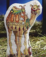 Camel, part of our soft sculpture Nativity collection. Great as ornaments or displayed in a manger.