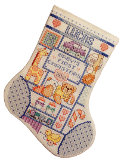 Baby Boy's First Christmas Stocking: Baby Boy's First Christmas Stocking