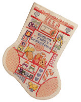 Baby Girl's First Stocking