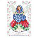 Birthday Faeries January -  PDF: January birthdays are celebrated with this Fairy holding a bag full of snowflakes. 