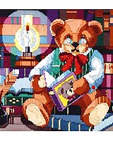 A studious Teddy indeed!