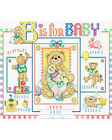 'B' For Baby's Birth Announcement! 'B'eloved 'B'aby wears 'B'ooties; chases 'B'unnies; plays with 'B'alloons; 'B'locks and 'B'ears; and 'B'ears take a 'B'ath of 'B'ubbles.