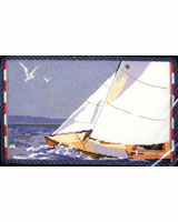 This project makes you wish to be sailing on the ocean breezes.