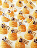 Beehive Candle Favor Kit (makes 8): New! Complete kit for making 8 of our popular beeswax beehive favors!