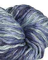 In 8 variegated colors, this Bamboo and superwash merino yarn has a luxurious drape, worsted weight for great versatility.