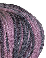 Alpaca fibers give warmth and the silk gives a subtle shimmer to the worsted weight superwash Merino wool in 7 soft colorways.