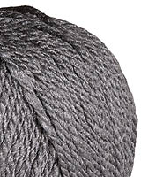 There are 11 colors, both solid and variegated in this well named worsted weight yarn of 50% Merino and 50% Silk. Luxury for everybody.