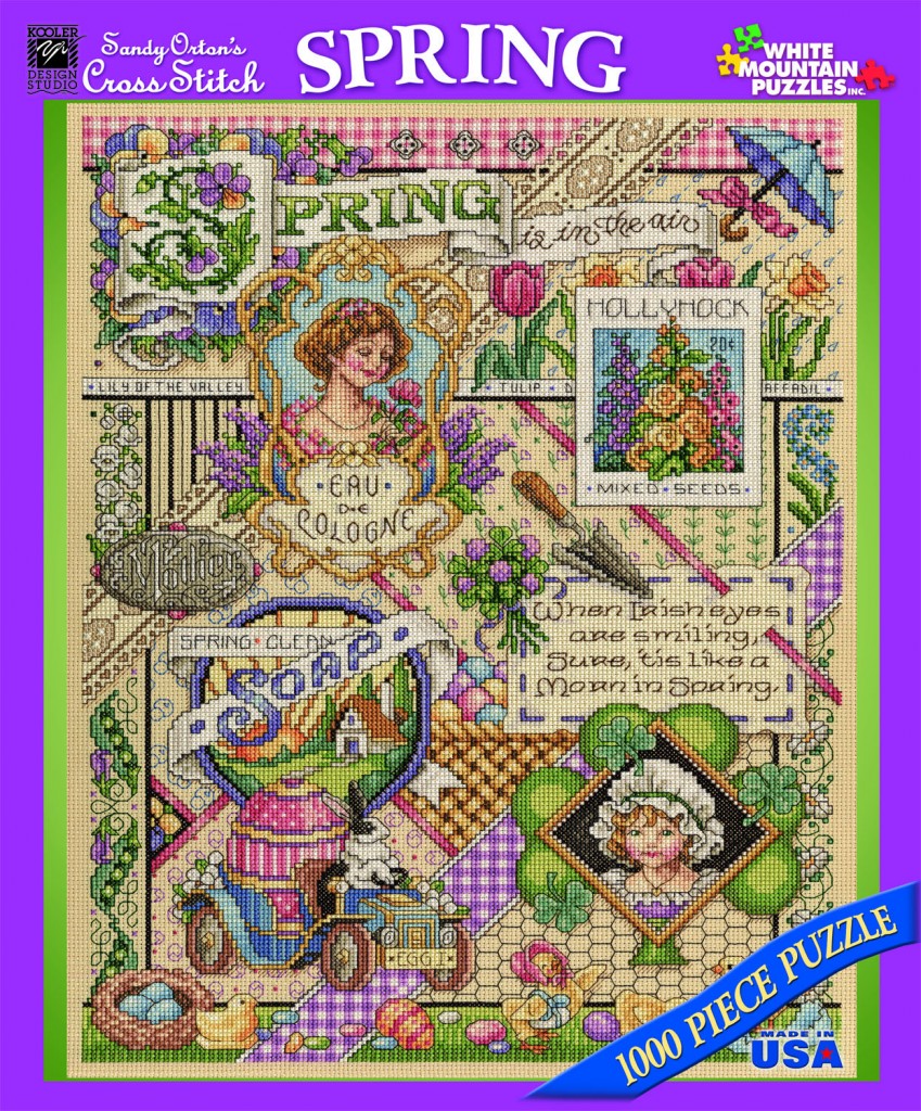 Cross Stitch Samplers on Puzzles! Kooler Design Studio Blog