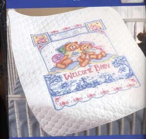 Baby Bears on toile