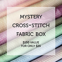 ? Mystery Cross Stitch Fabric Box ?
Unbox the fun! Each mystery box includes a surprise mix of Aida fabrics in random colors, 1–3 cross stitch kits, and one bonus chart. Every box is different — filled with unique materials to spark your creativity and stitching joy! ????