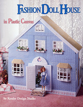 Plastic Canvas Dollhouse Book Crochet Pattern - Electronic Download