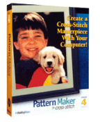 Want to create your own cross-stitch designs? Our partner Hobbyware has produced "Pattern Maker for Cross-Stitch" an innovative software tool for creating your own cross-stitch designs utilizing elements created by Kooler Design Studio artists among others.