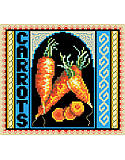 Carrots - PDF: Add some classic charm to your home with this colorful carrot-themed label art.
Perfect touch for your kitchen or dining area.  
