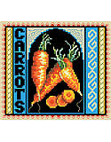 Carrots - PDF: Add some classic charm to your home with this colorful carrot-themed label art.
Perfect touch for your kitchen or dining area.  
