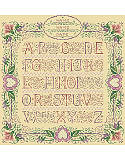 A To Z Wedding Sampler - PDF: This lovely A to Z Wedding Sampler would be cherished by any bride and groom as a keepsake of their marriage. The design stands the test of time.
