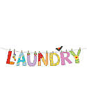 Laundry Sign - PDF: Brighten up folding clothes and sorting socks with this new cross stitch from the Kooler design team. This charming sign offers a fun way to add a touch of sweet style to the laundry room décor. This would look cute stitched big and bold on 6 count fabric.
