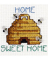 Enjoy stitching this cute saying in Big Stitch.  Nice beginner project.