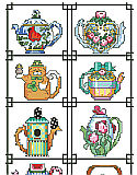 Teapot of the Month Sampler - Chart