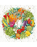 Vegetable Wreath - PDF