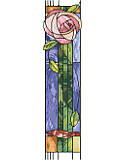 Stained Glass Rose - PDF: A Beautiful Stained Glass Rose!