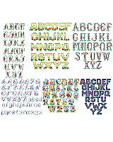 6 Floral Alphabets to Stitch. These alphabets are great for adding a personal touch to a any project, whether you are creating a quick-to-cross stitch monogram pin or personalizing a larger stitched design. Stitch up 'Home Sweet Home' or other sentiment with these blooming letters.
