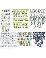 6 Floral Alphabets to Stitch. These alphabets are great for adding a personal touch to a any project, whether you are creating a quick-to-cross stitch monogram pin or personalizing a larger stitched design. Stitch up 'Home Sweet Home' or other sentiment with these blooming letters.
