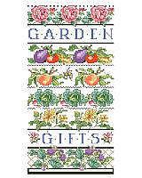 Bring the beauty of a flourishing garden to the walls of your home with our vegetable garden cross stitch. This tasty sampler showcases colorful, bountiful fruit and earthy vegetables illustrated in a elegant vintage style. Their noteworthy detail expertly depicts the wonder of the natural world and a farm-fresh style note to your décor.