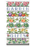 Garden Gifts - PDF: Bring the beauty of a flourishing garden to the walls of your home with our vegetable garden cross stitch. This tasty sampler showcases colorful, bountiful fruit and earthy vegetables illustrated in a elegant vintage style. Their noteworthy detail expertly depicts the wonder of the natural world and a farm-fresh style note to your décor.