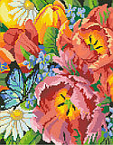 Spring Favorites - PDF: Tulips in a riot of orange, peach and yellow are mixed in with an explosion of daisies and lilacs for one of Kooler Design Studio’s favorite classic floral bouquets.  This timeless and elegant floral design will never go out of style and keep your home in eternal springtime.  